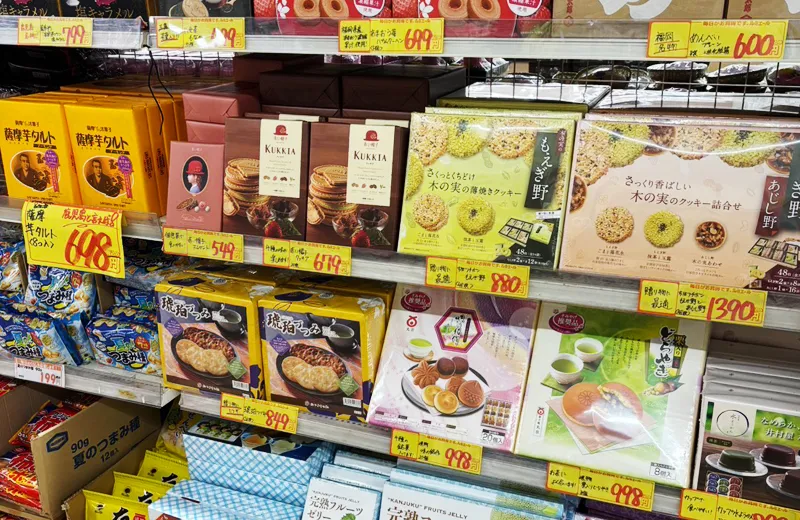 食品1年目のやりがい棚：お客様がいつでも買える大切さ